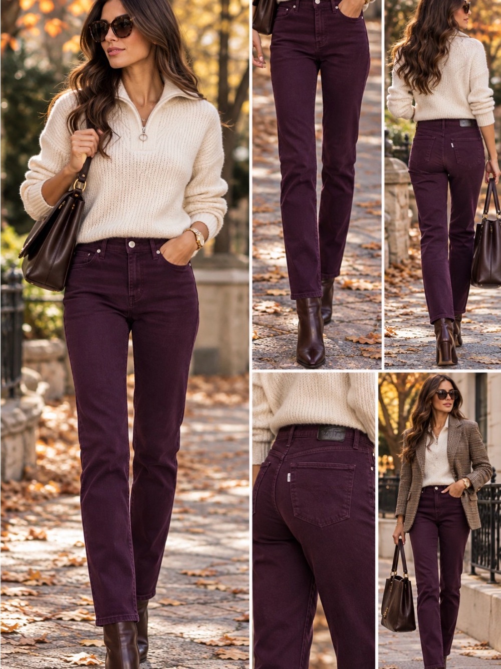 Levi's 311 Shaping Skinny Women's Plum Jeans 26x30